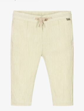 Mayoral Boy's Green Striped Pants/Trousers, EUC 18m